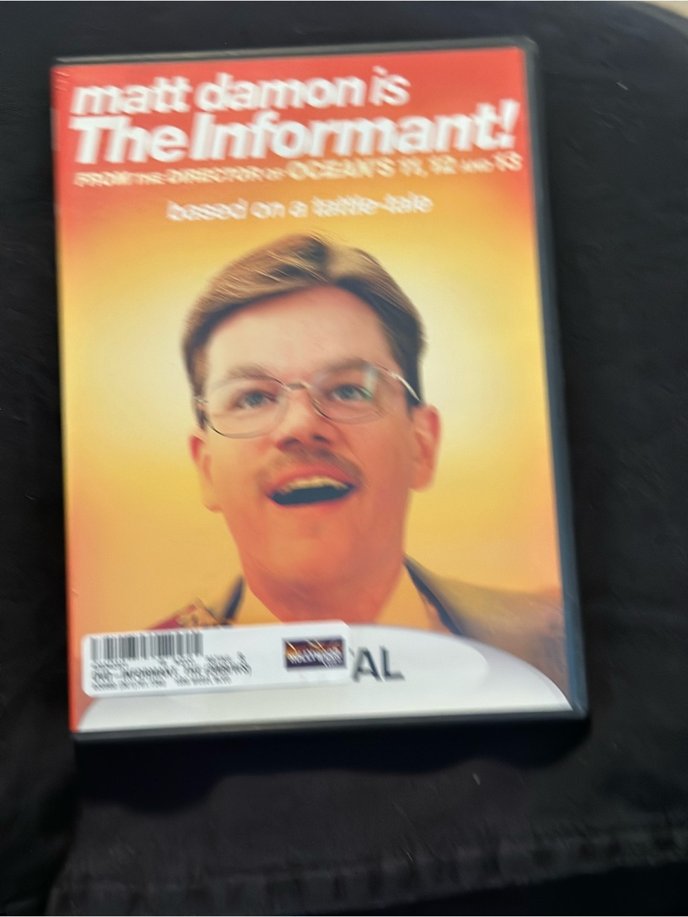 The Informant! DVD — Orange Cover
